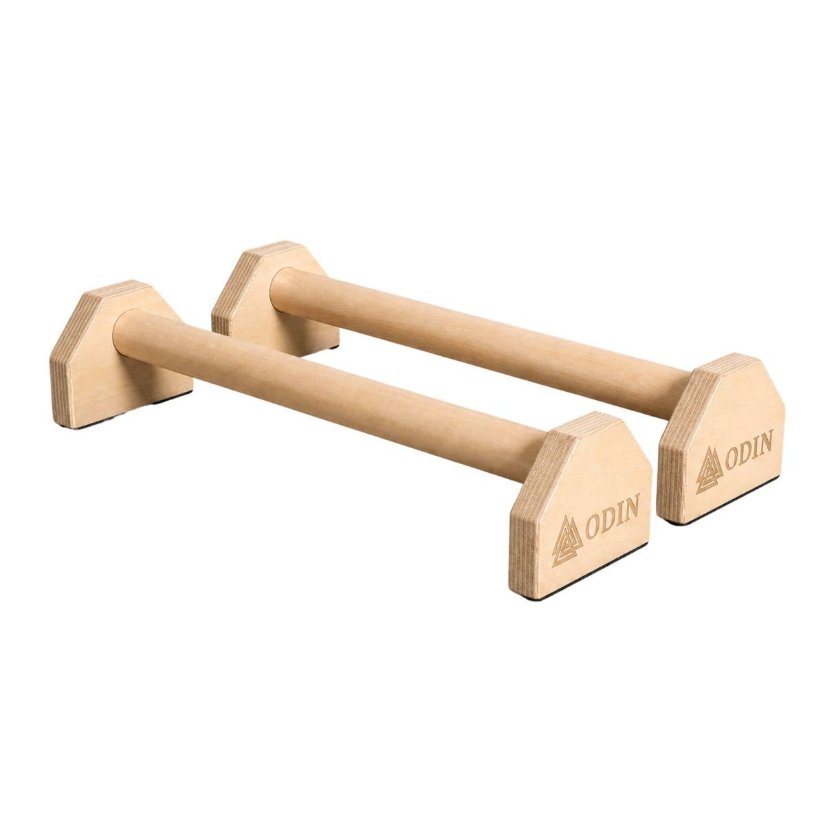 Odin Push-up Bars Parallettes Træ 53cm – Push up bars hos ActiveNordic
