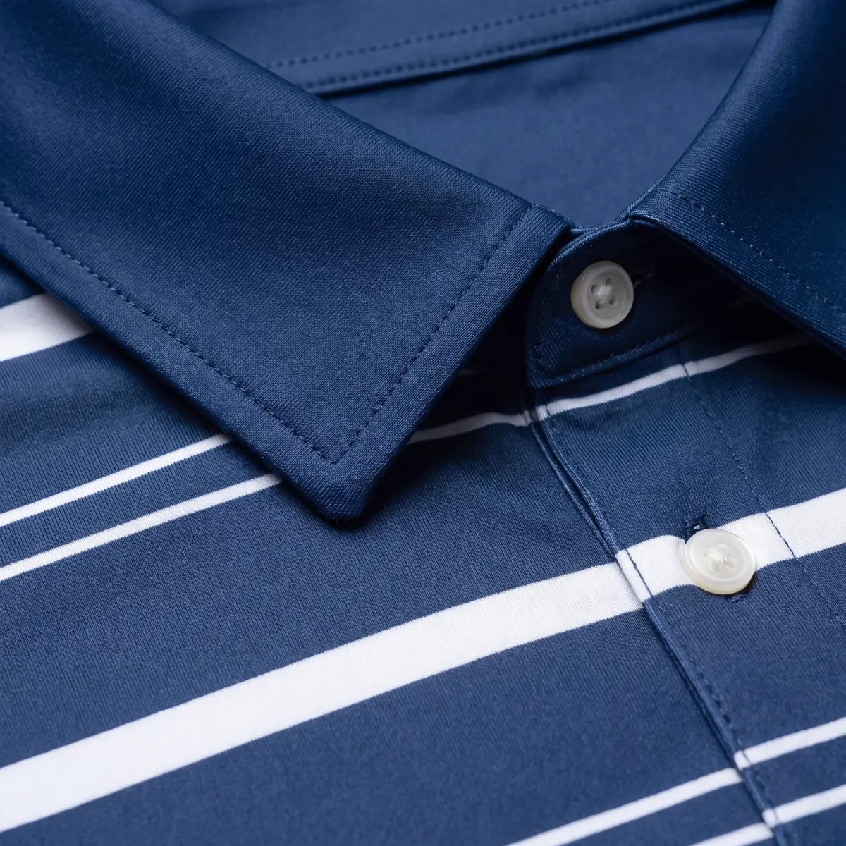 Noah Stripe Polo - Blå – billede 4