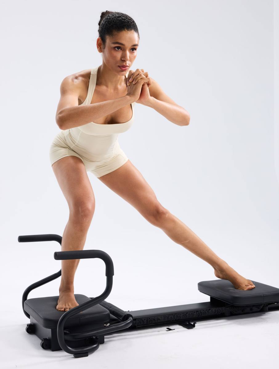 Sensol Flex Air Smart Pilates Reformer Cabernet Red – billede 19