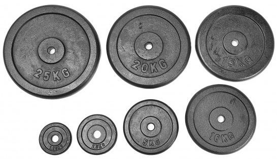 Nordic Fighter Jern Vægtskiver 20kg / 25mm (1 stk), billede 2 hos ActiveNordic