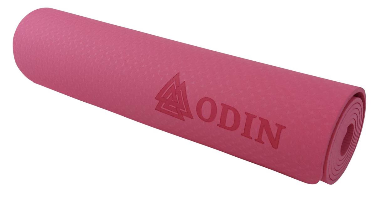 Odin TPE Yogamåtte 0,6cm Pink – Yogamåtter & Tilbehør, billede 2 hos ActiveNordic