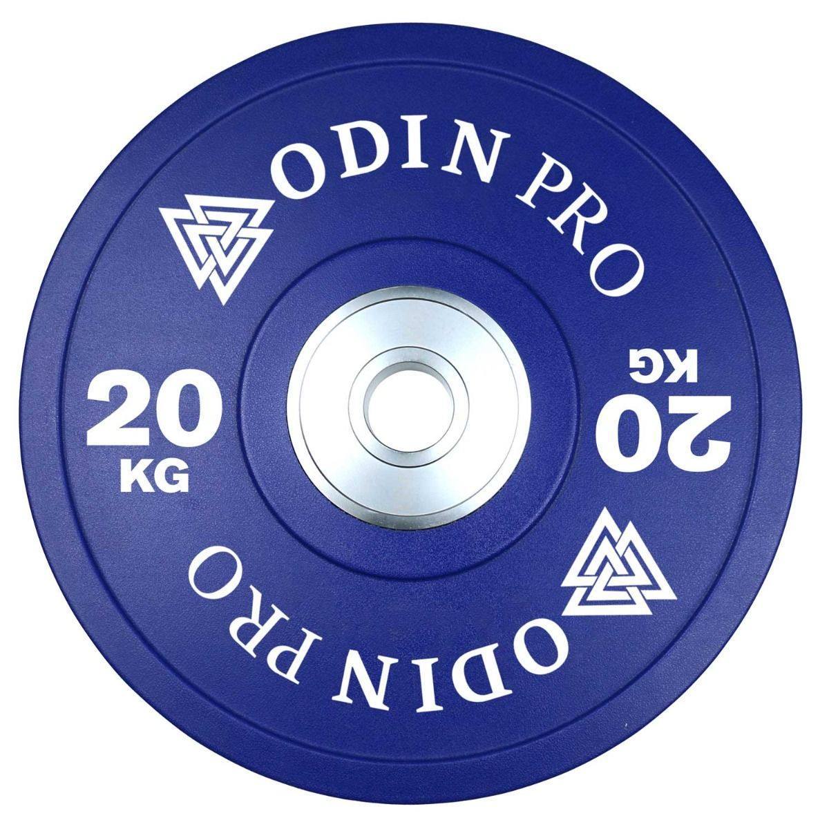Odin PRO CPU Bumper Plate 20kg – Vægtskiver hos ActiveNordic