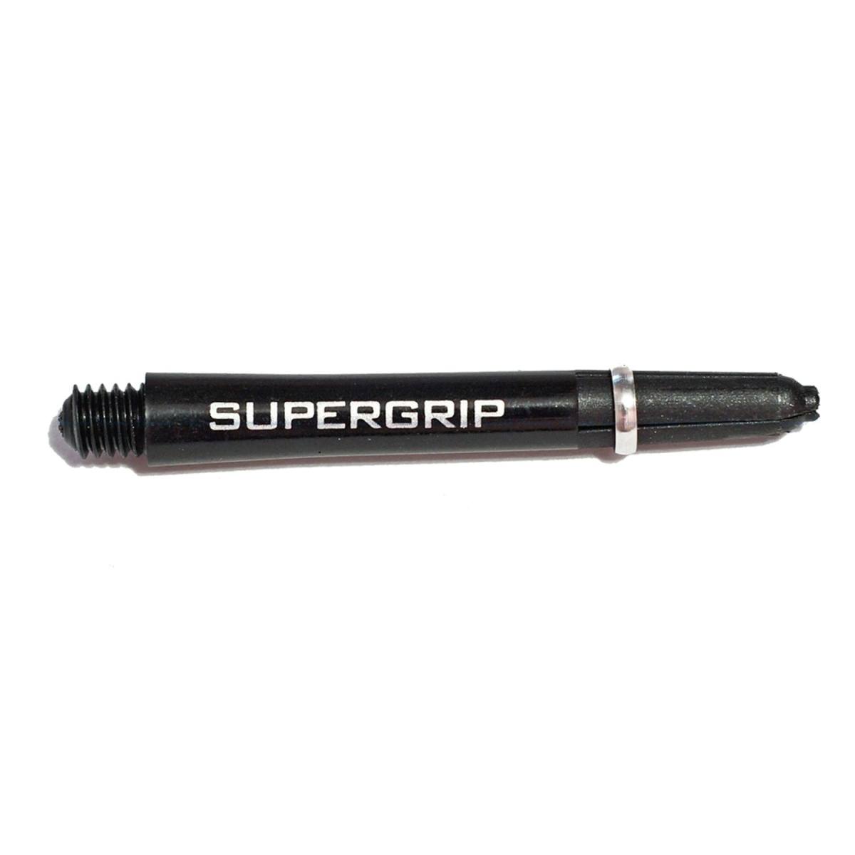 Harrows Shaft Supergrip Black Silver/Gold Short – Dart hos ActiveNordic