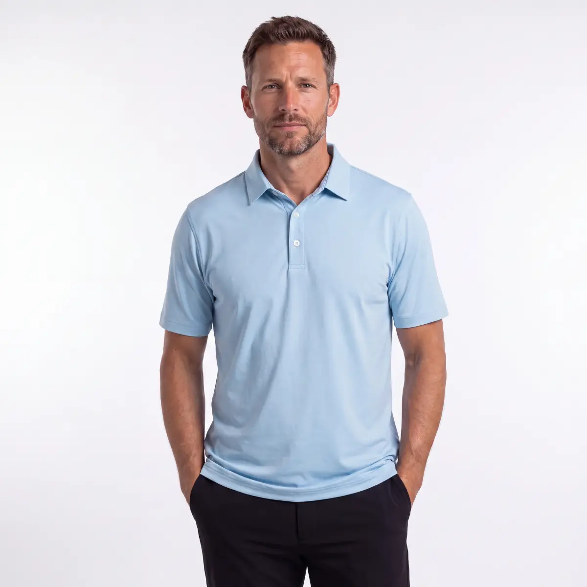Carl Polo - Lyseblå – billede 4
