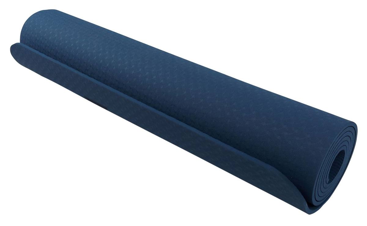 Odin TPE Yogamåtte 0,6cm Blå – Yogamåtter & Tilbehør, billede 2 hos ActiveNordic