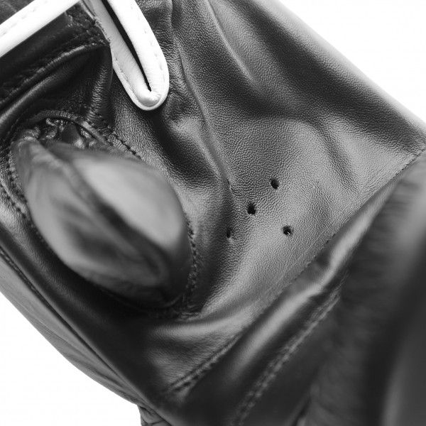 Nordic Fighter Bag Gloves Sandsækhandsker Sort Læder Medium – Kampsport, billede 3 hos ActiveNordic