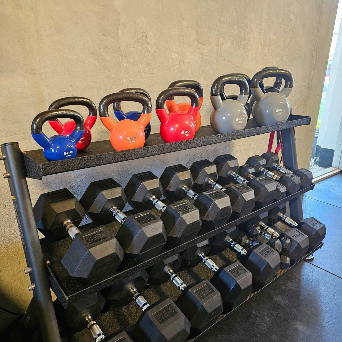 Odin Vinyl/Jern Kettlebell 32kg, billede 2 hos ActiveNordic