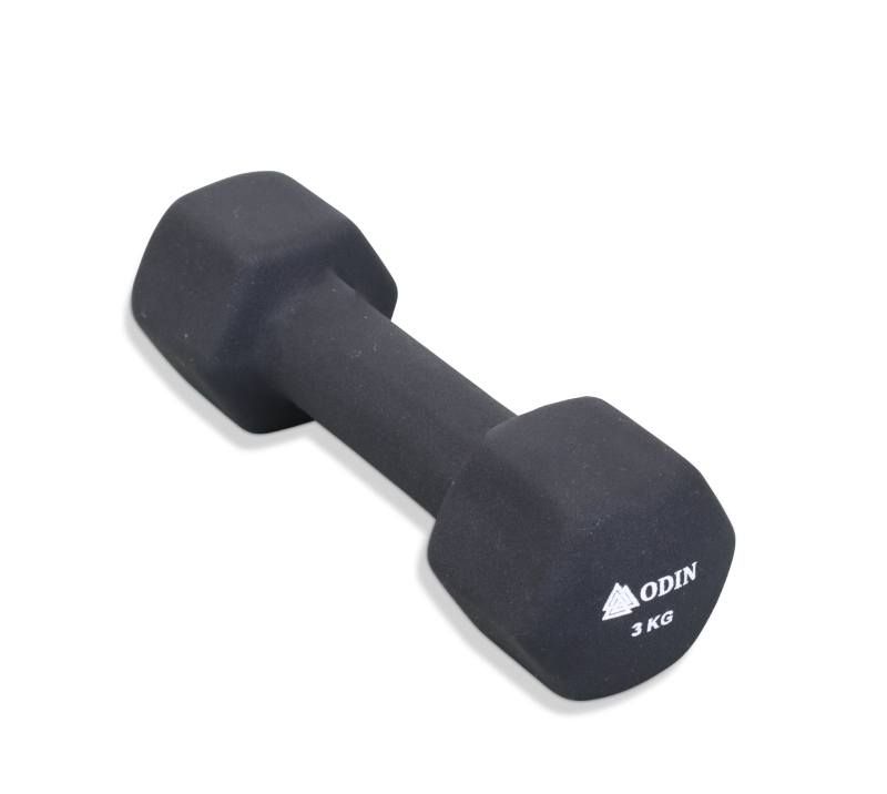 Odin Neopren Hex Håndvægt 3kg – Håndvægte hos ActiveNordic