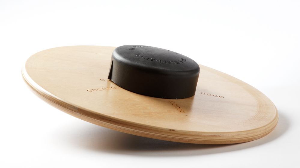 Wobblesmart Justerbart Balancebræt Træ – Vippebræt, billede 3 hos ActiveNordic