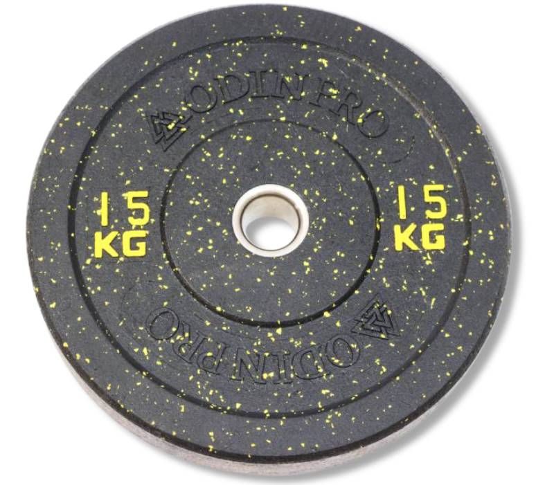 Odin High Impact Bumper Plate Vægtskive 15kg – Vægtskiver hos ActiveNordic
