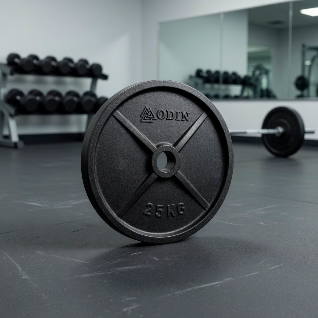 Odin Jern Vægtskiver 25kg / 50mm (1 stk), billede 2 hos ActiveNordic