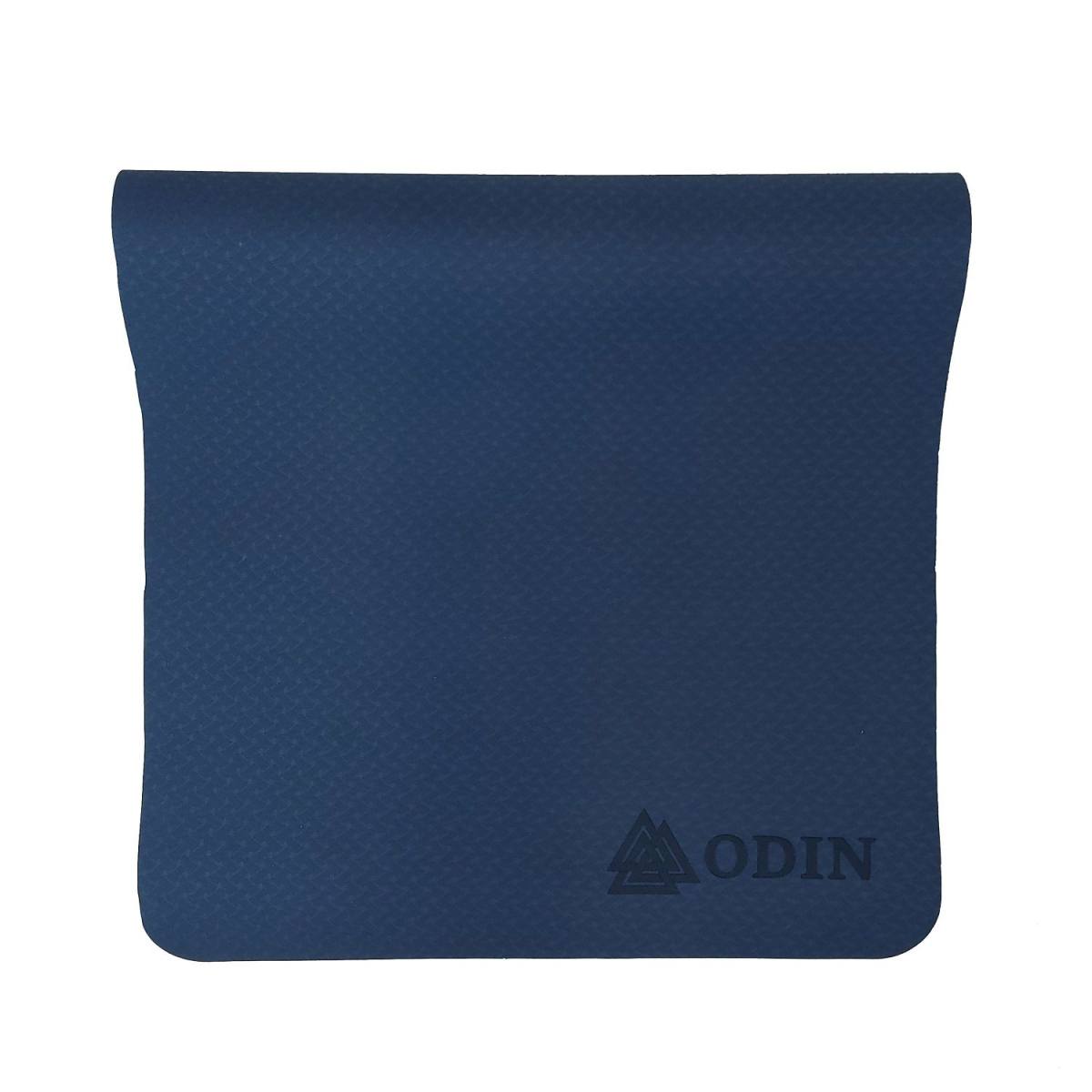 Odin TPE Yogamåtte 0,3cm Blå – Yogamåtter & Tilbehør hos ActiveNordic