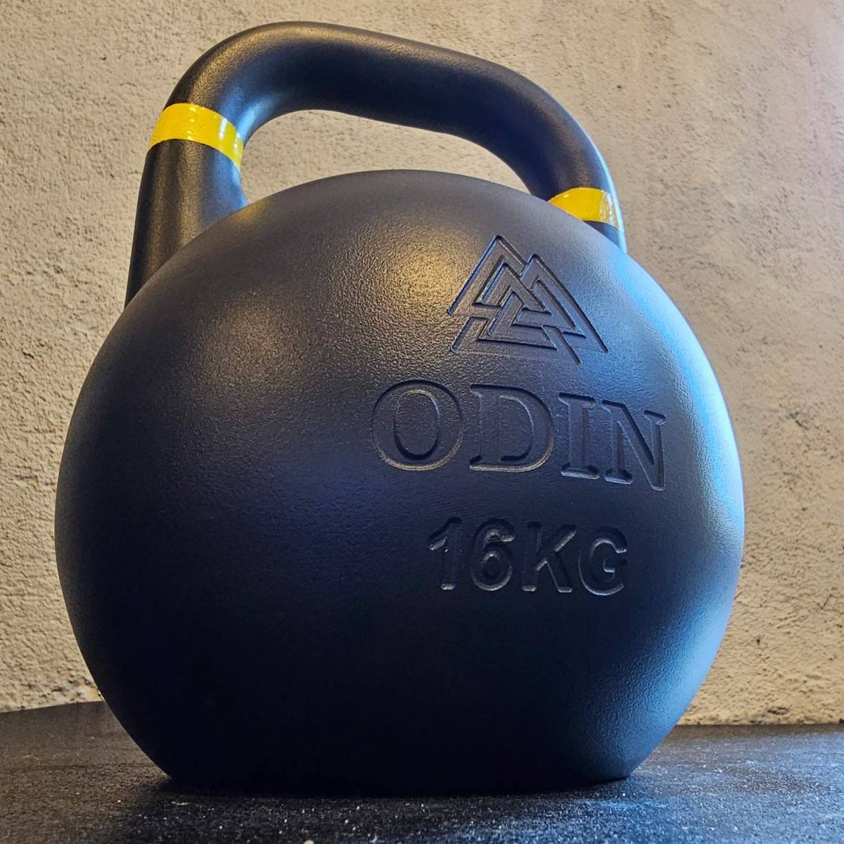 Odin Competition Black Kettlebell 16kg, billede 8 hos ActiveNordic