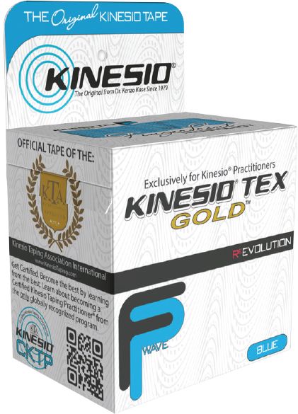 Kinesio Tex Gold FP Rød (5cm x 5m) – Bandage hos ActiveNordic