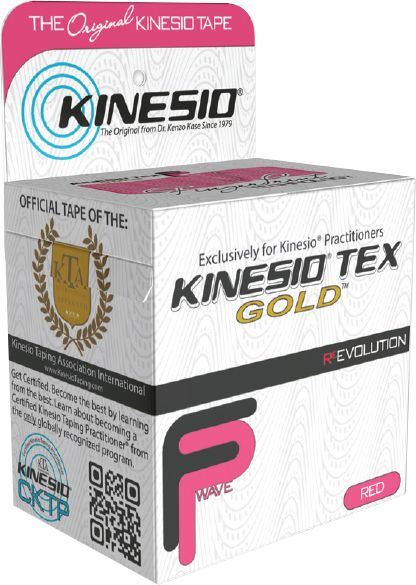 Kinesio Tex Gold FP Pink (5cm x 5m) – Sportstape hos ActiveNordic