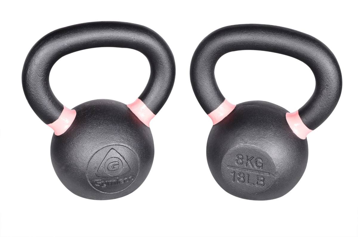 Gymleco Jern Kettlebell 8kg/18LB (1 stk.) hos ActiveNordic