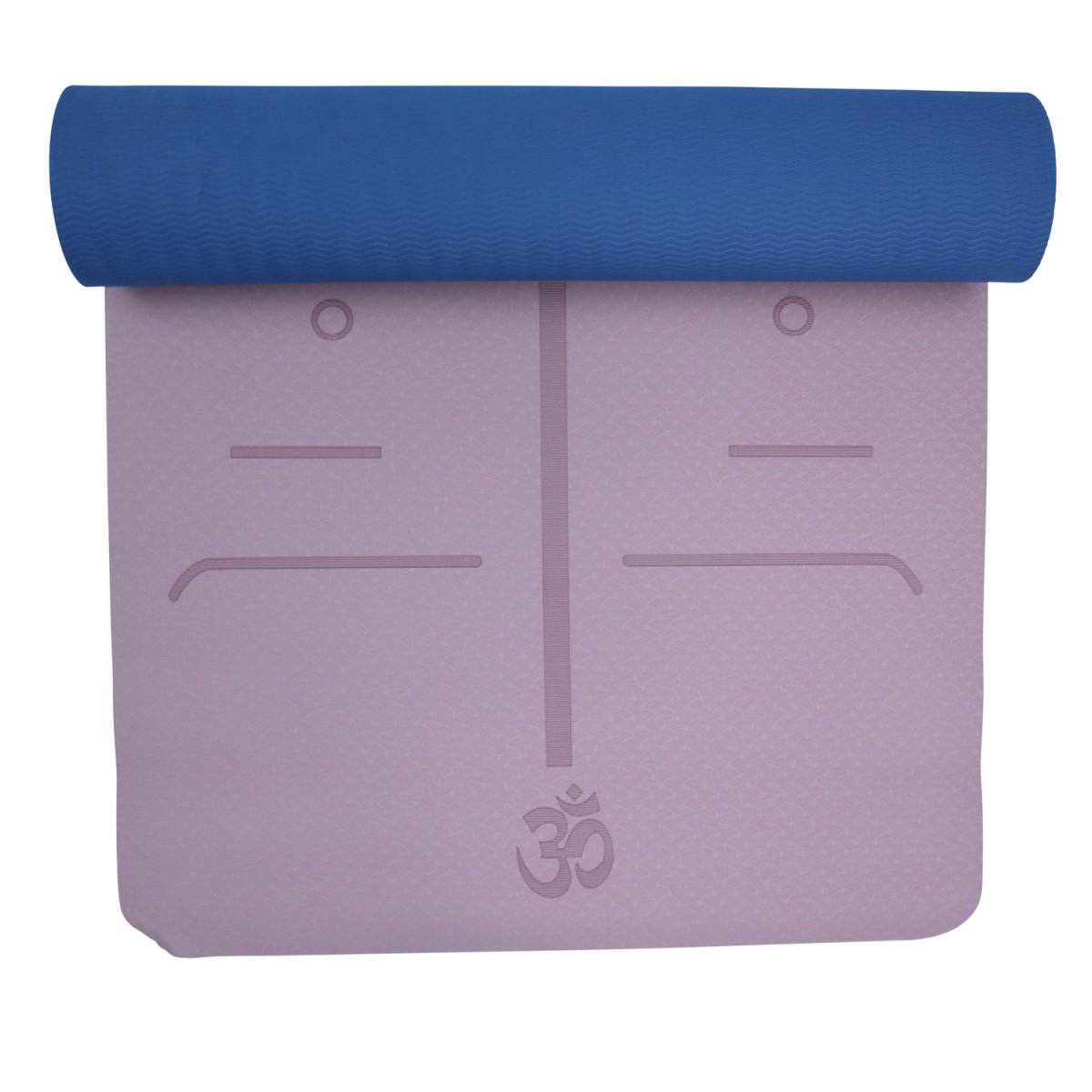 Odin Dual Pink/Blue TPE Yogamåtte 0,6cm – Yogamåtter & Tilbehør, billede 9 hos ActiveNordic