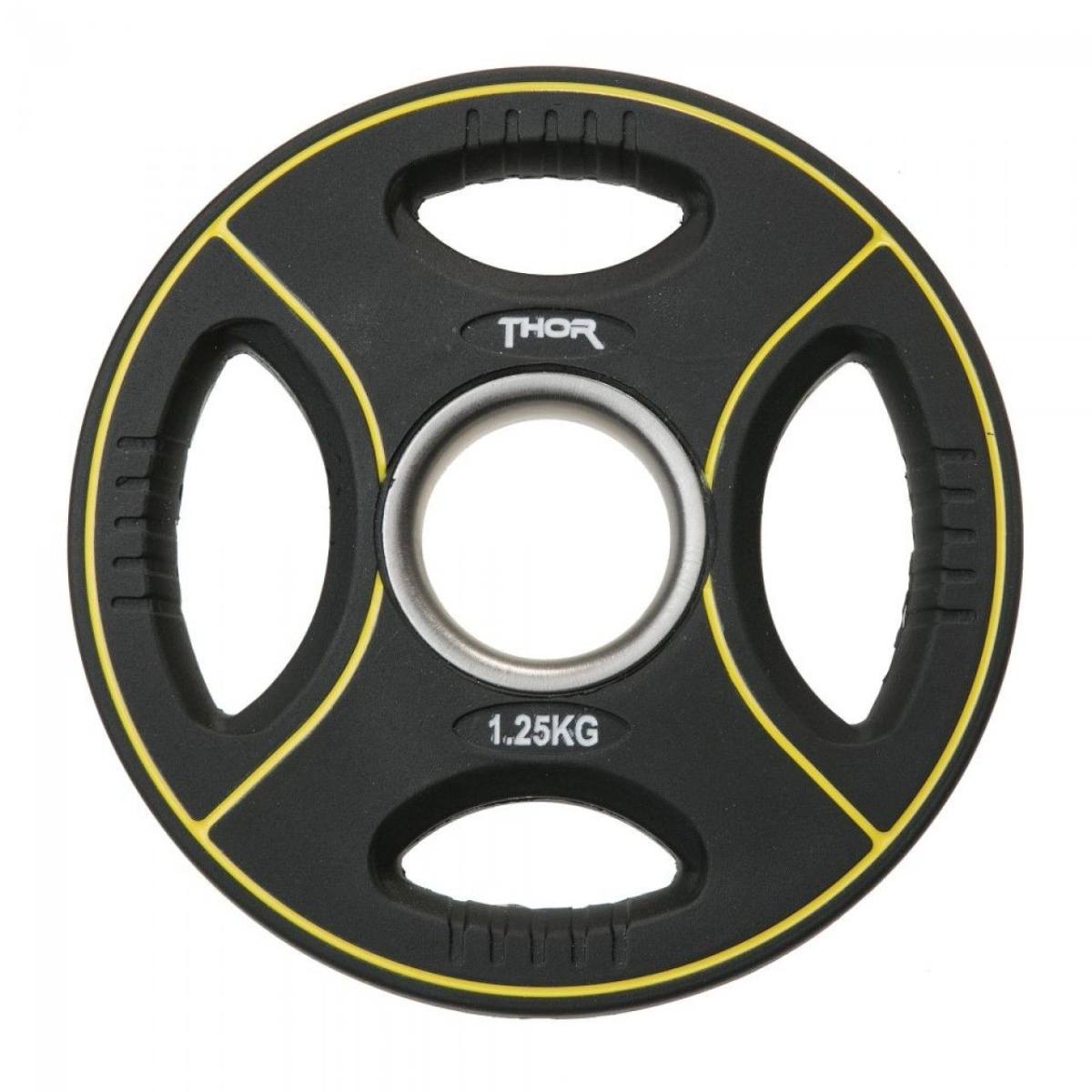Thor Fitness Vægtskive m. Håndtag 1,25kg (1 stk) – Vægtskiver hos ActiveNordic
