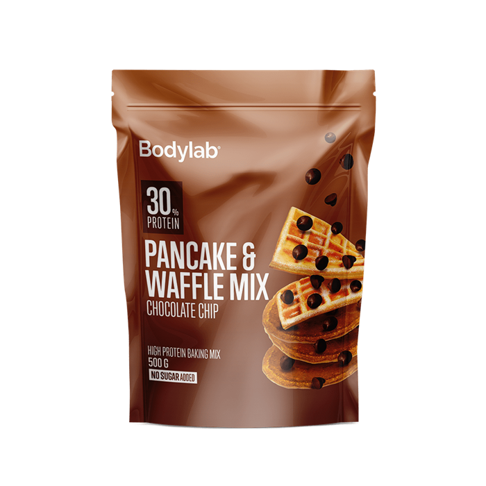 BodyLab Protein Pandekage & vaffel Mix Chocolate Chip – Protein & shakes hos ActiveNordic