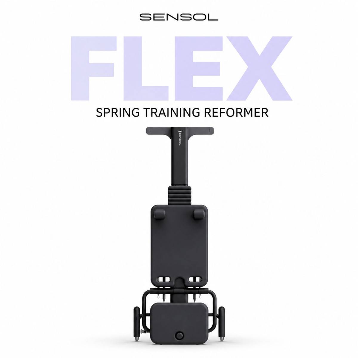 Sensol Flex Smart Pilates Reformer Midnight Black hos ActiveNordic