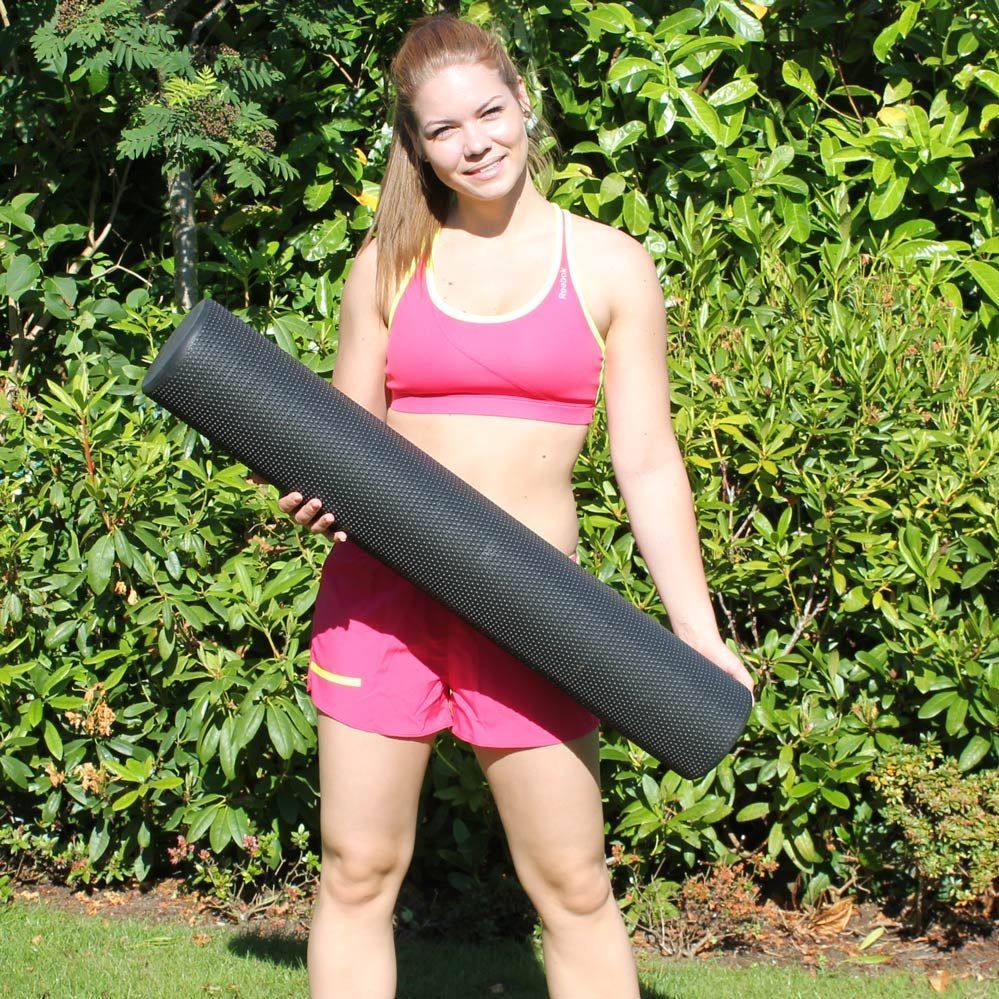 Odin Foam Roller Nubret Medium Hård 90cm Blå, billede 5 hos ActiveNordic