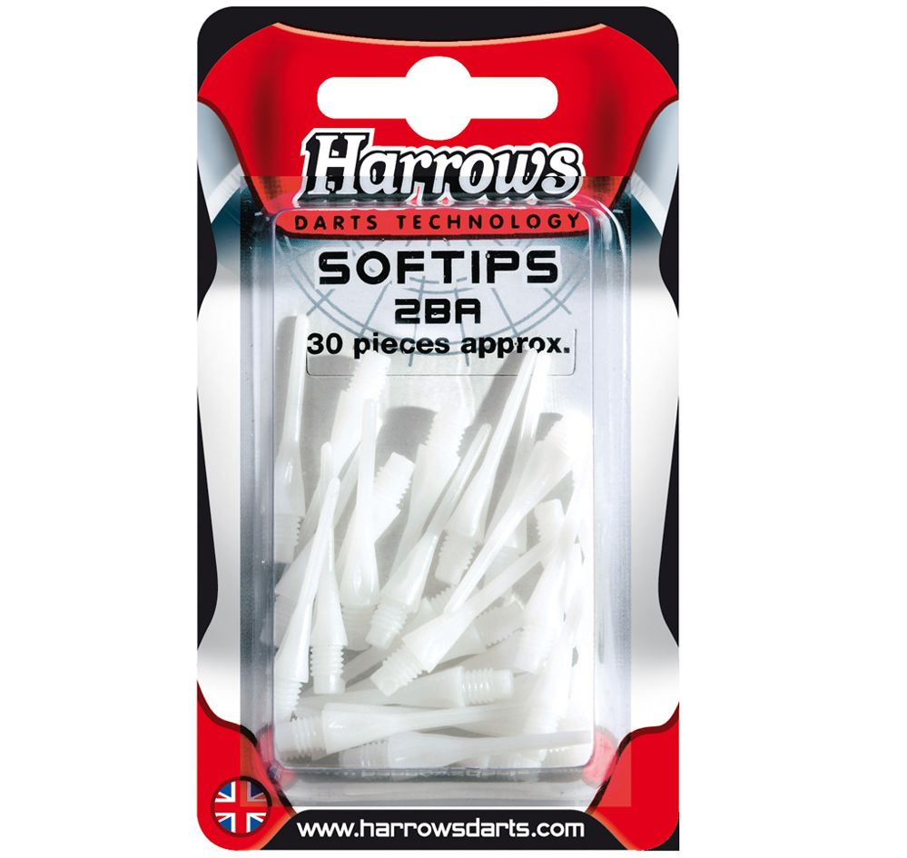 Harrows Softip Star Spidser 30 stk. – Dart hos ActiveNordic