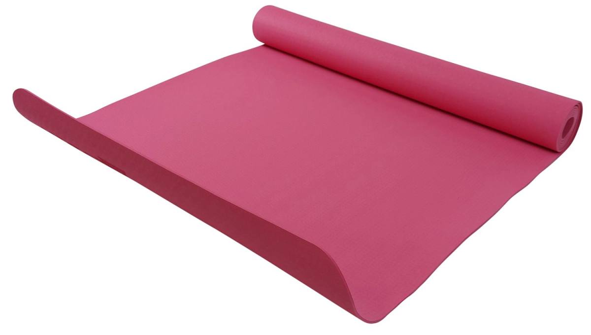 Odin TPE Yogamåtte 0,3cm Pink – Yogamåtter & Tilbehør, billede 6 hos ActiveNordic