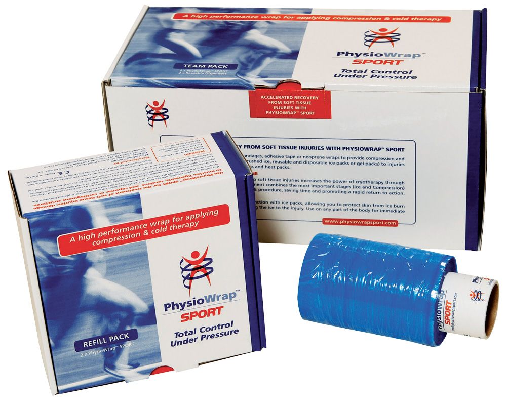 Physio Wrap Transparent Kompresbind Team Pack – Bandage hos ActiveNordic