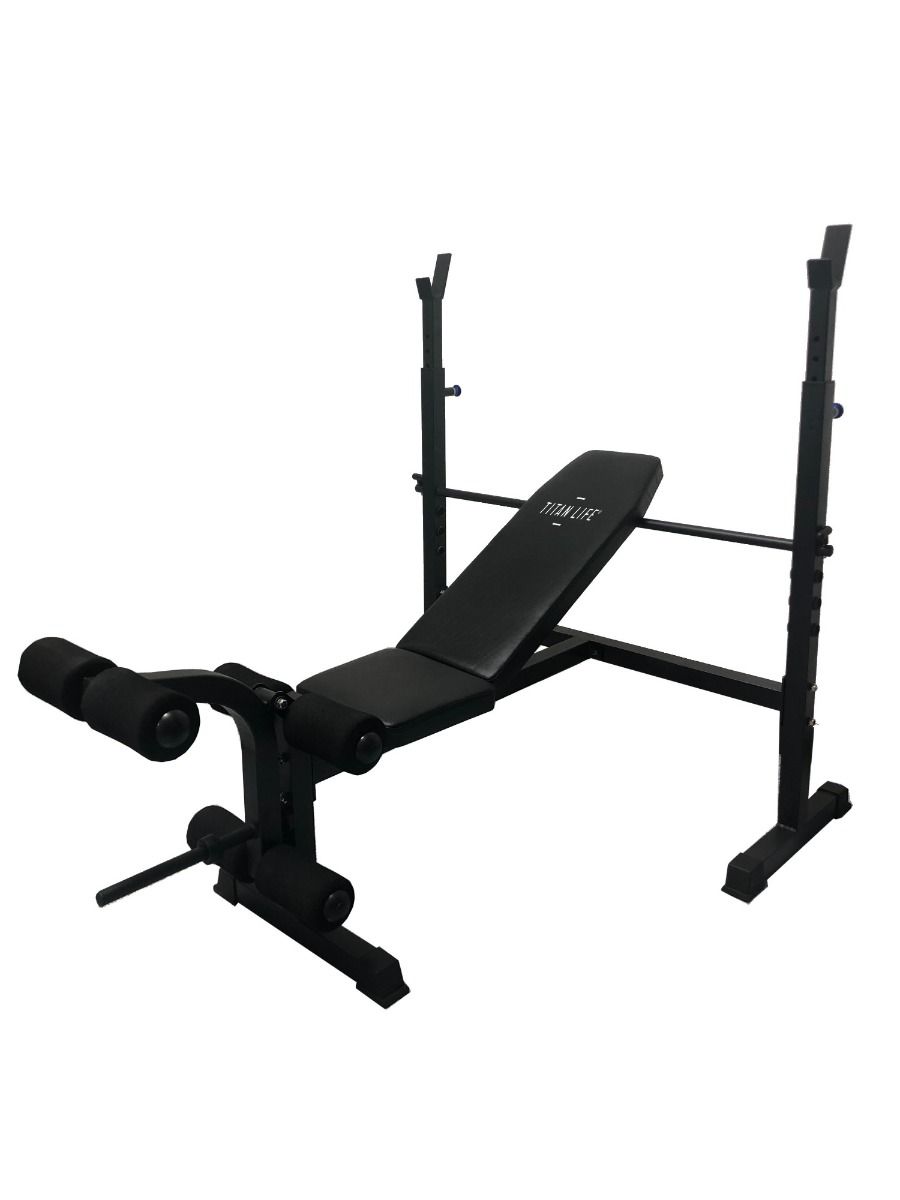 TITAN LIFE Essential Bench II Justerbar Bænkpres – Træningsbænk hos ActiveNordic