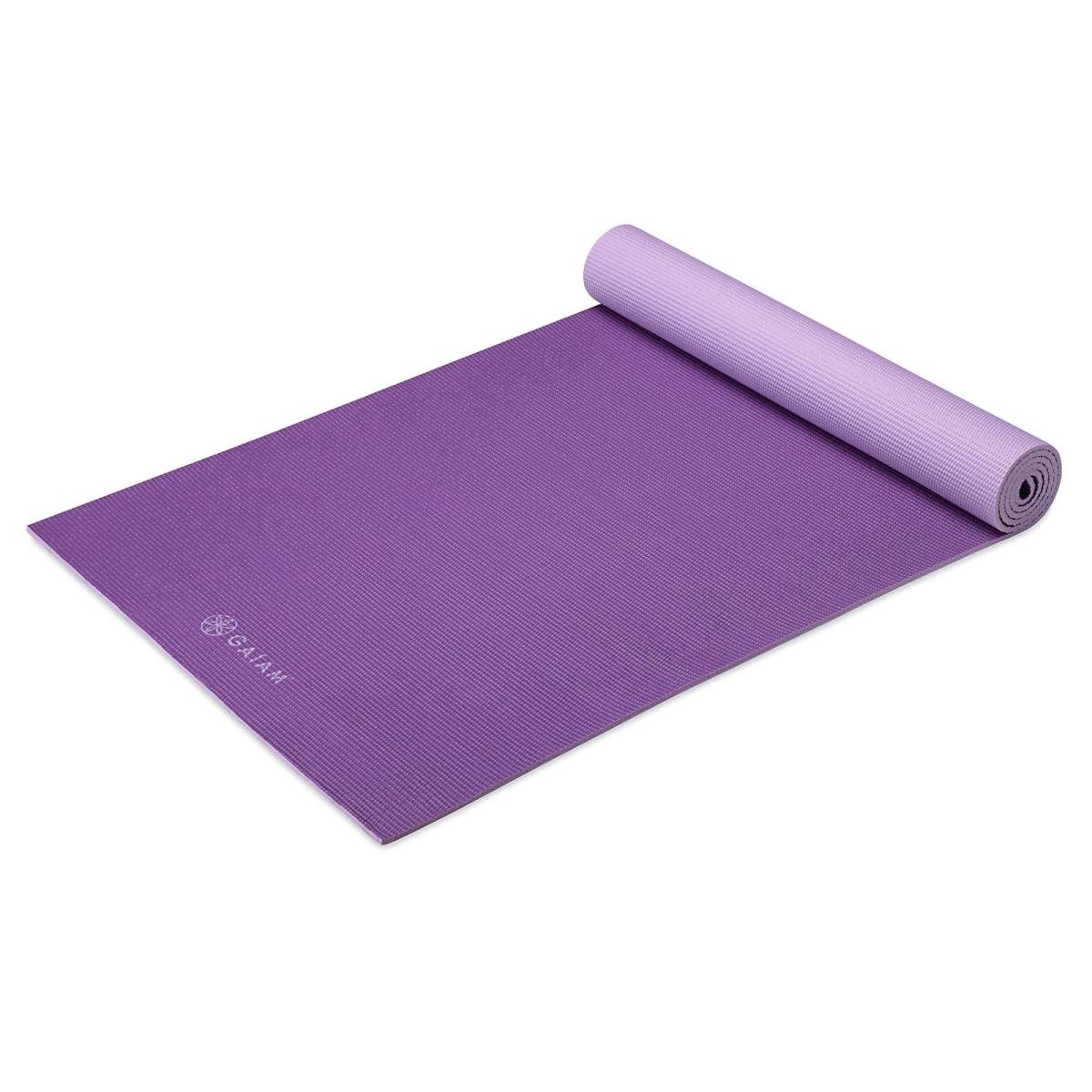 Gaiam Plum Jam Premium Yogamåtte 5mm – Yogamåtter & Tilbehør, billede 9 hos ActiveNordic