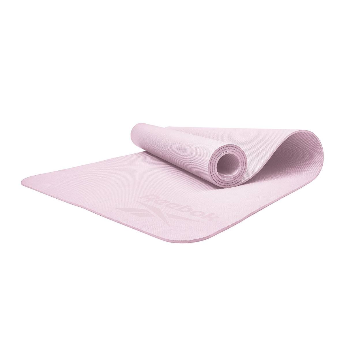 Reebok Yogamåtte - 4mm - Ashen Lilac – Yogamåtter & Tilbehør hos ActiveNordic