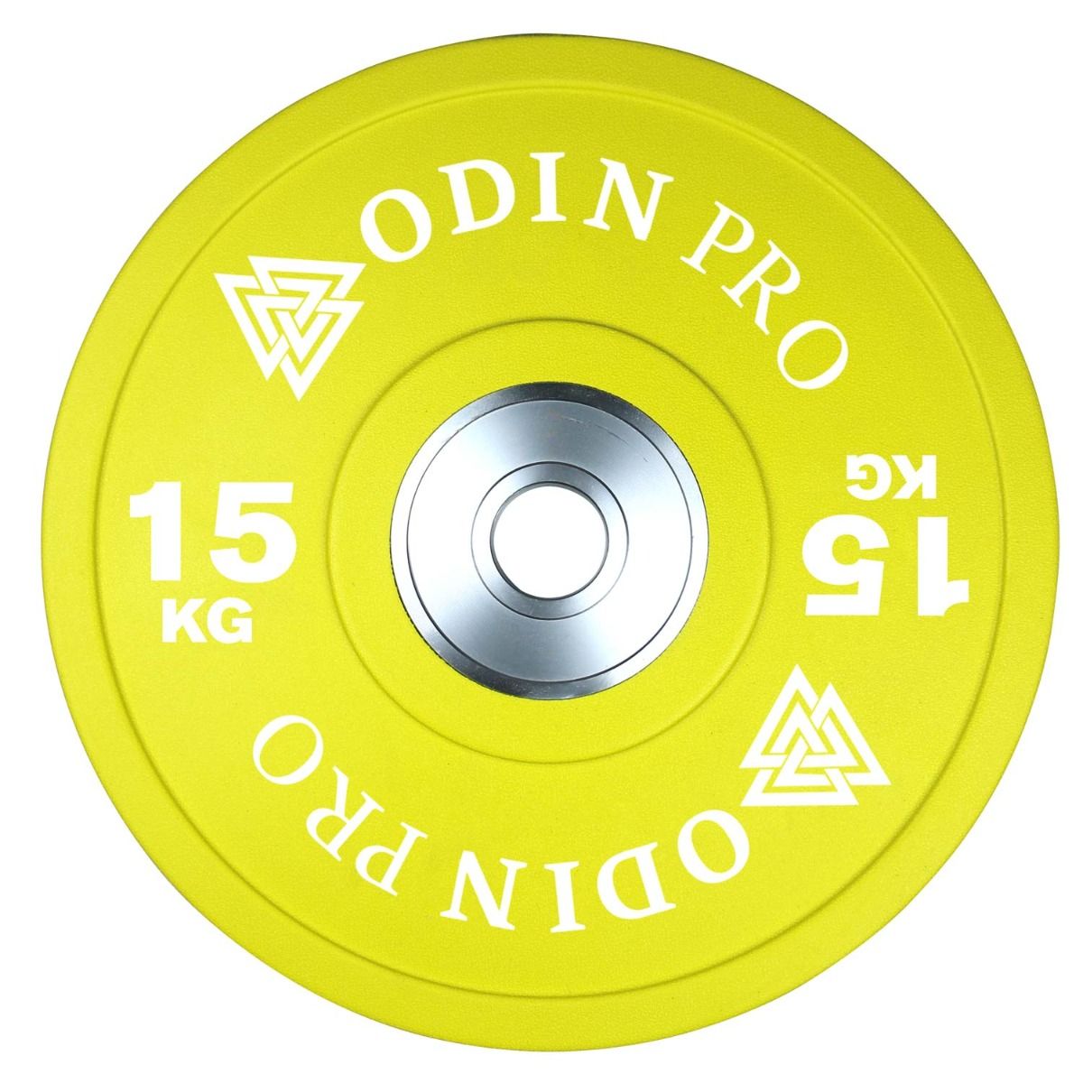 Odin PRO CPU Bumper Plate 15kg – Vægtskiver hos ActiveNordic