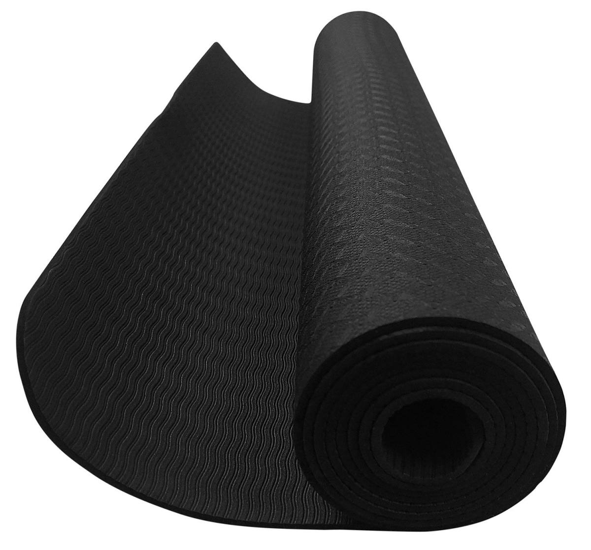Odin TPE Yogamåtte 0,3cm Sort – Yogamåtter & Tilbehør, billede 6 hos ActiveNordic