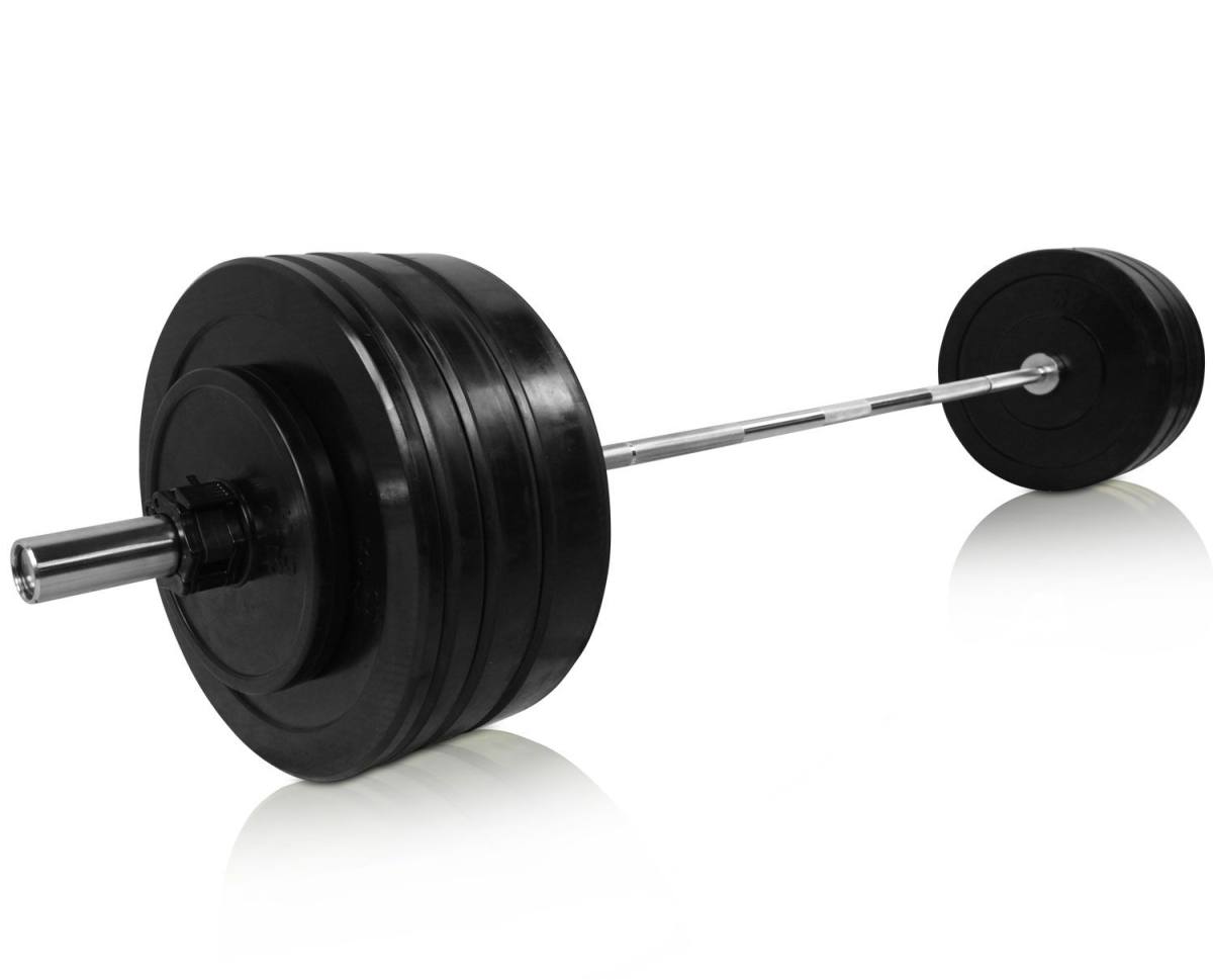Odin Olympic Bumper Plates Vægtstangssæt 180kg hos ActiveNordic