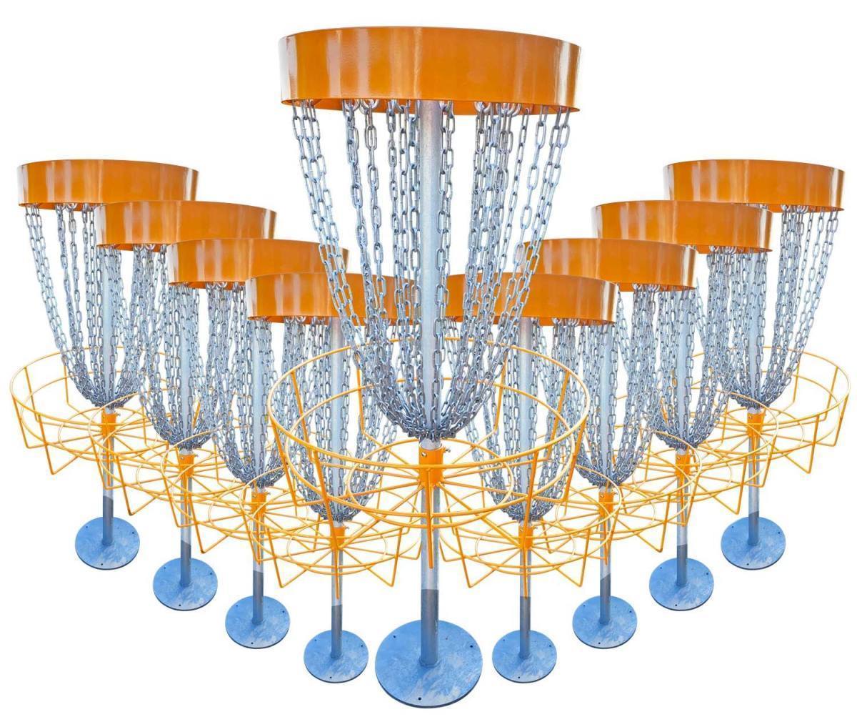 JR Disc Golf Target Pro (9 stk) hos ActiveNordic