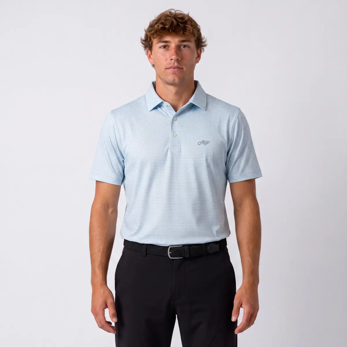 Brooks Polo - Lyseblå – billede 6