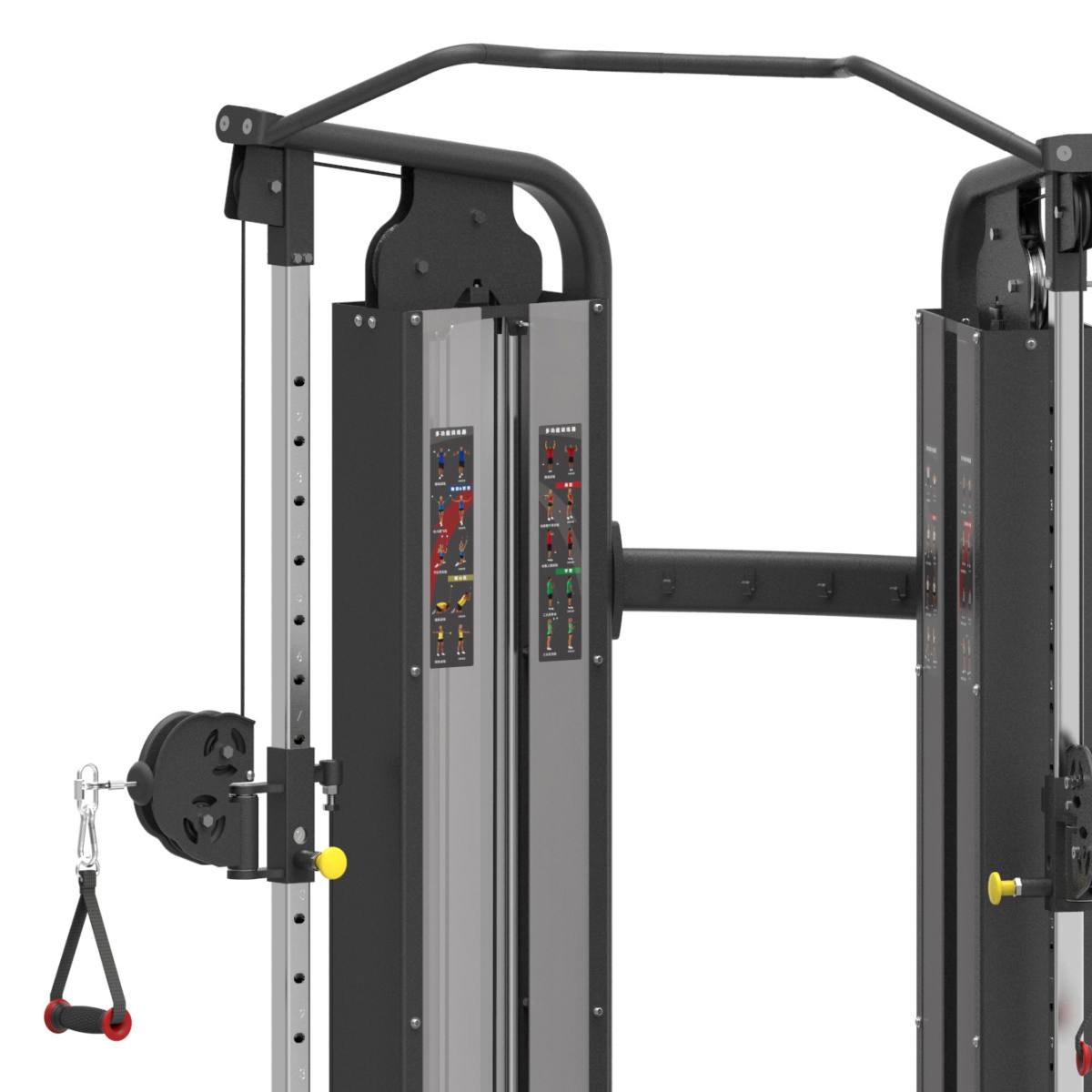 Odin PRO Cable Cross Elite Kabeltrækstation (118kg vægtstak) – billede 2