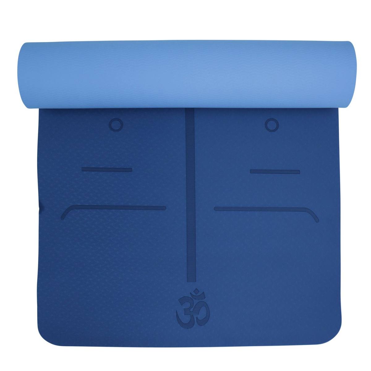 Odin Dual Blue TPE Yogamåtte 0,6cm – Yogamåtter & Tilbehør, billede 7 hos ActiveNordic