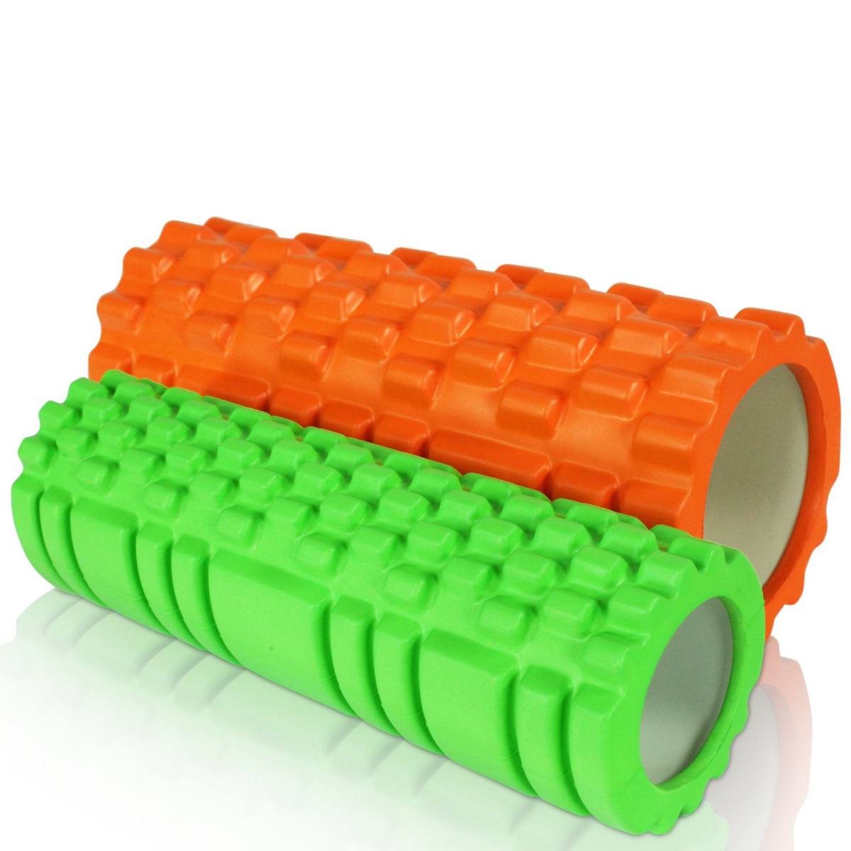 Odin 2-i-1 Sæt Trigger Roller Foam Roller Orange/Grøn hos ActiveNordic