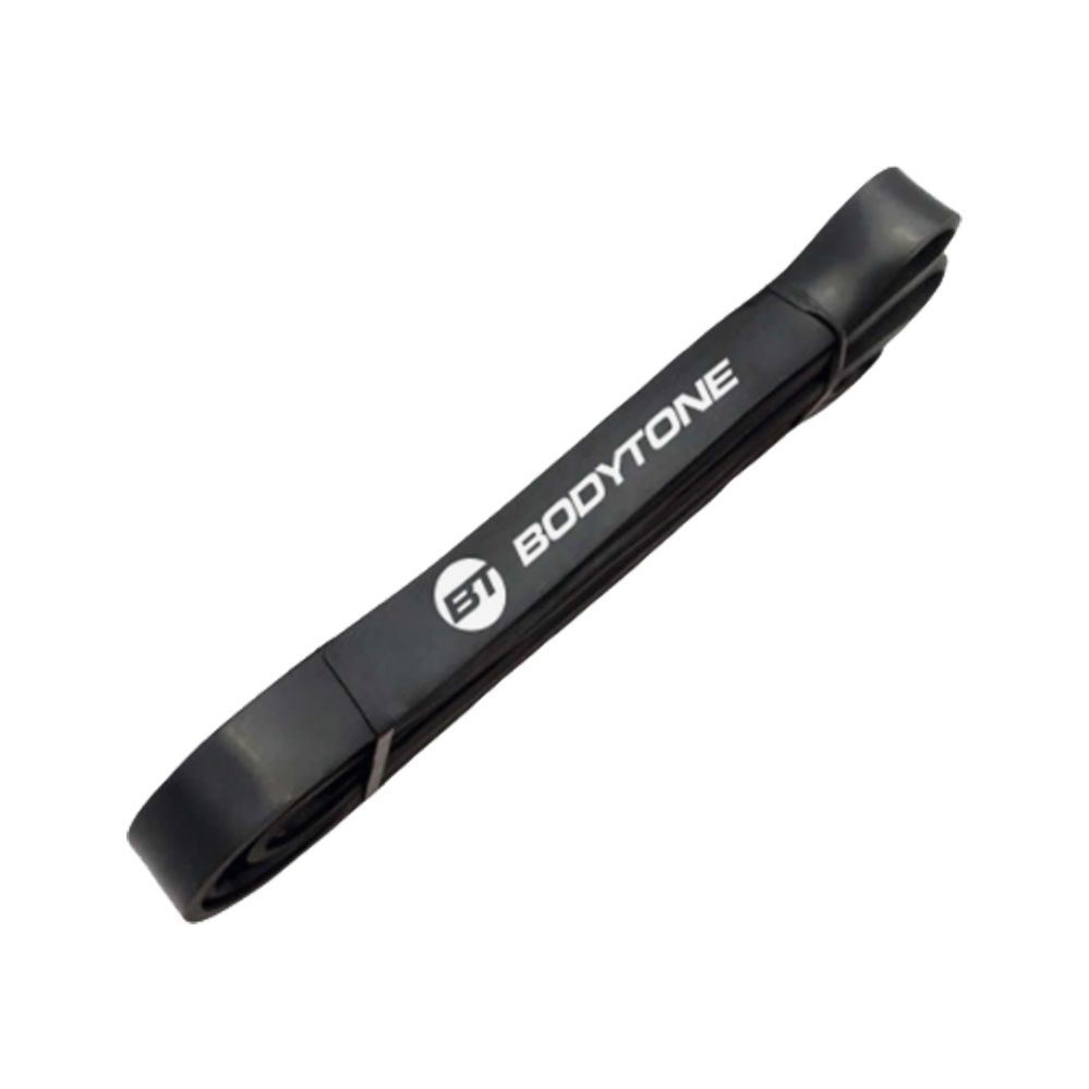 Bodytone Power Band Træningselastik Niveau 1 Let Sort hos ActiveNordic