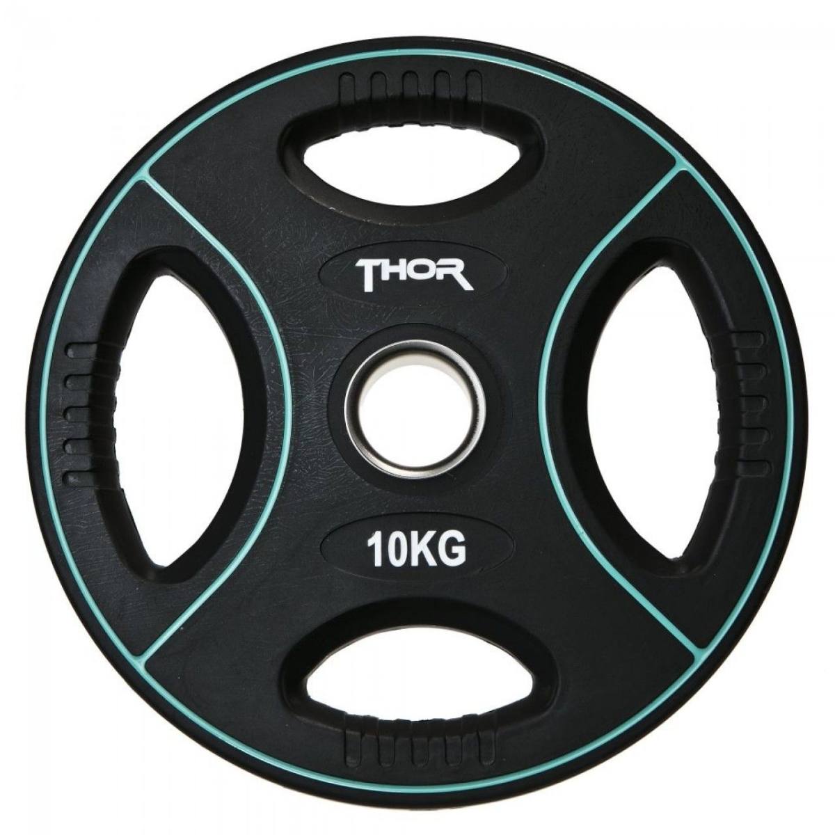 Thor Fitness Vægtskive m. Håndtag 10kg (1 stk) – Vægtskiver hos ActiveNordic