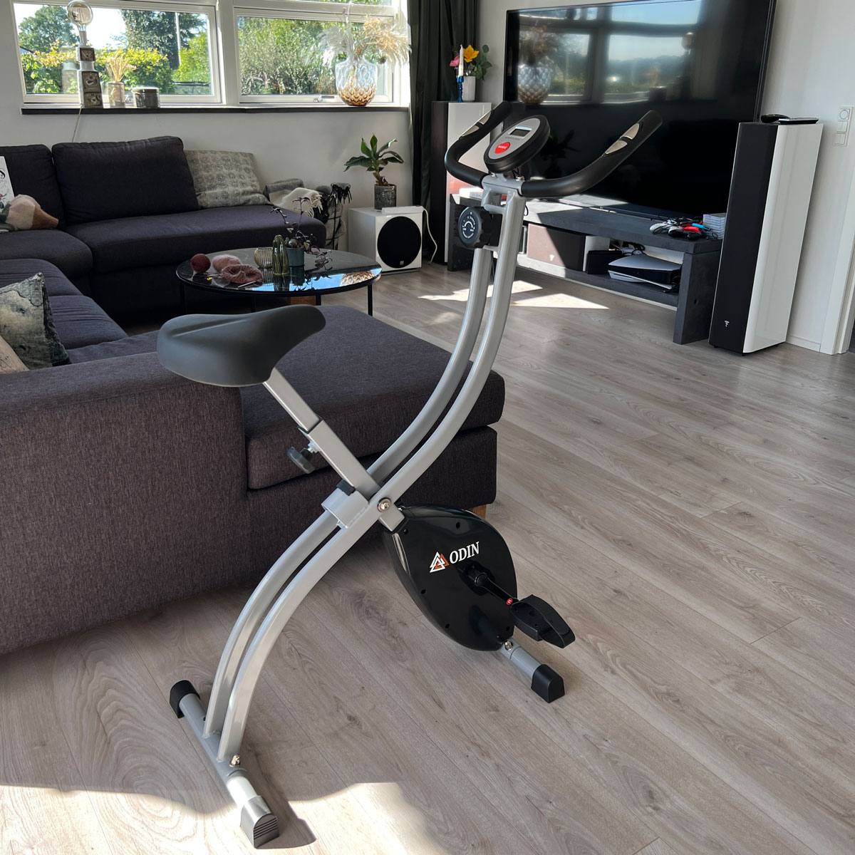 Odin B100 Foldbar Motionscykel SORT – billede 3