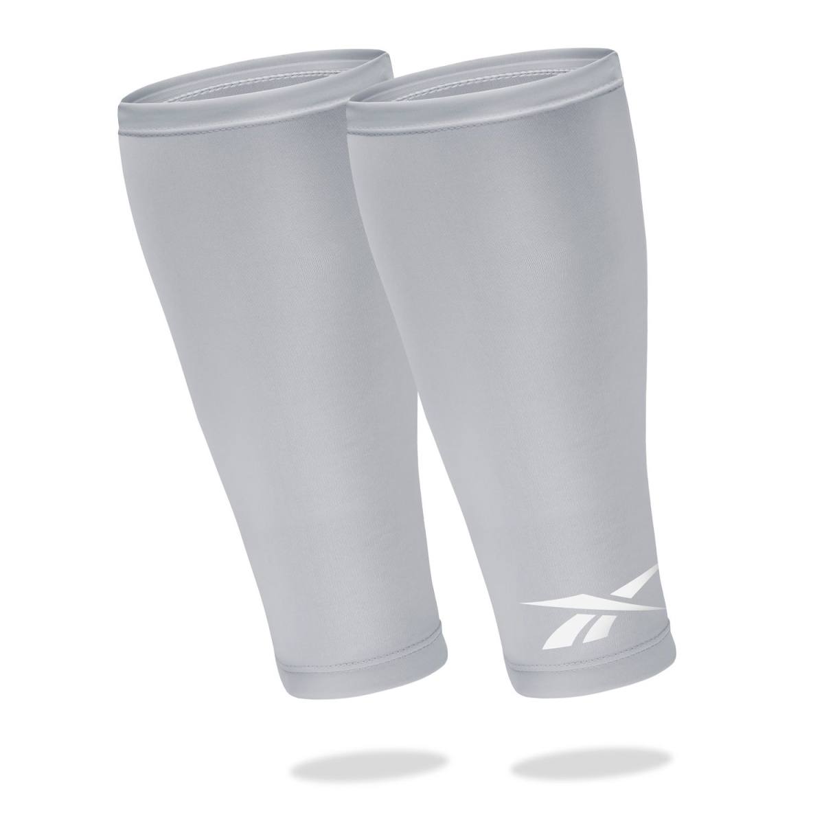 Reebok Kompression Læg Sleeves (2 stk) - Grå - L/XL – Kompressions hos ActiveNordic
