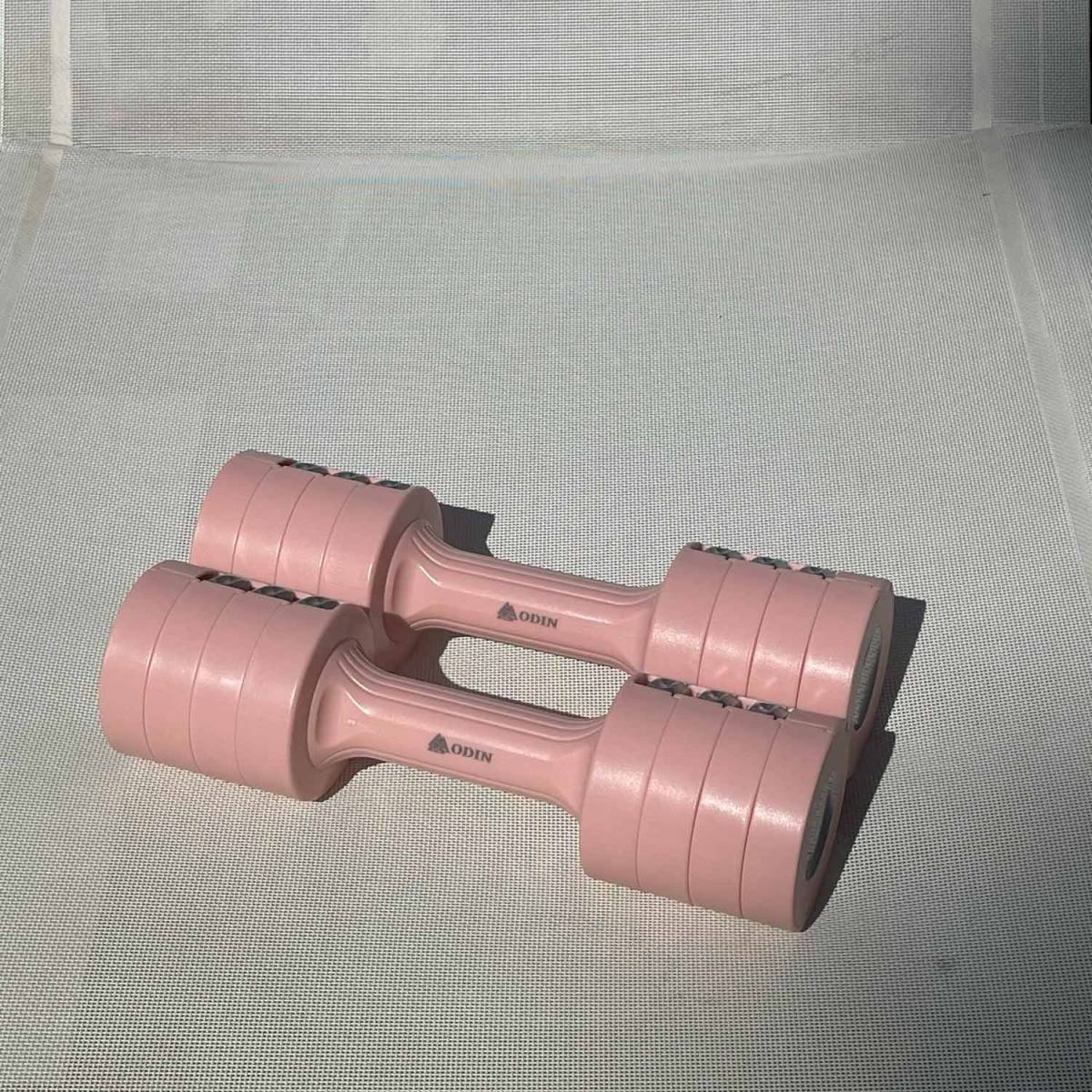 Odin Basic Justerbare Håndvægte (Sæt af 2x2,5kg) Pink, billede 3 hos ActiveNordic