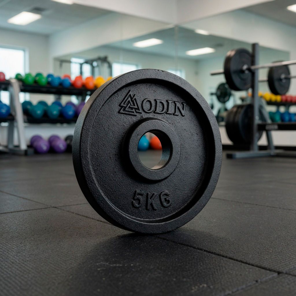 Odin Jern Vægtskiver 5kg / 50mm (1 stk), billede 2 hos ActiveNordic