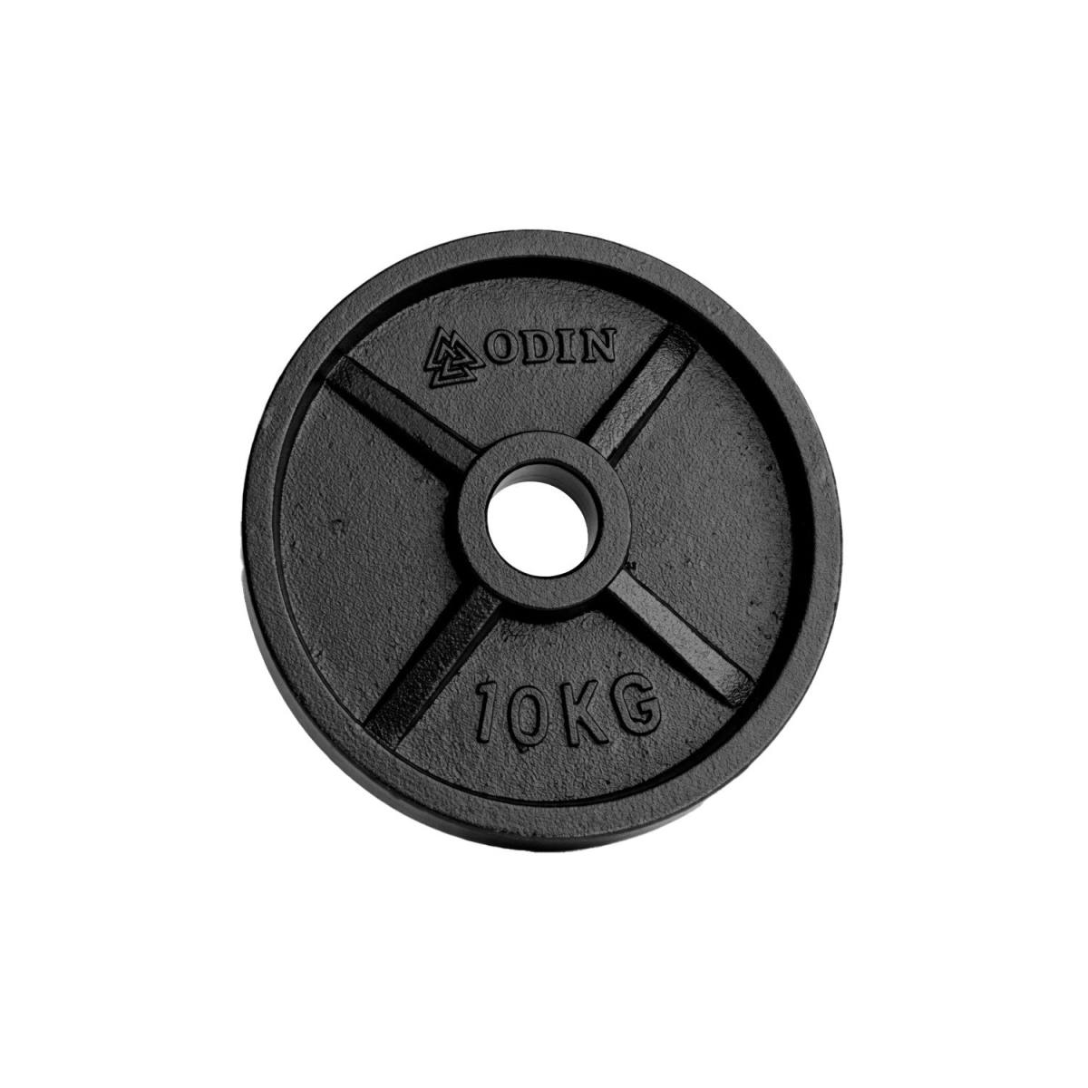 Odin Jern Vægtskiver 10kg / 50mm (1 stk) hos ActiveNordic