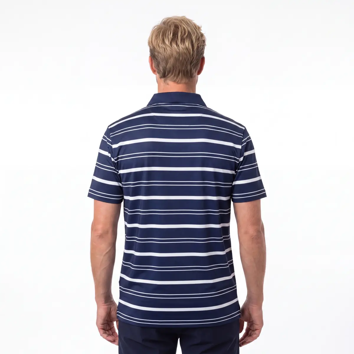 Noah Stripe Polo - Blå – billede 6