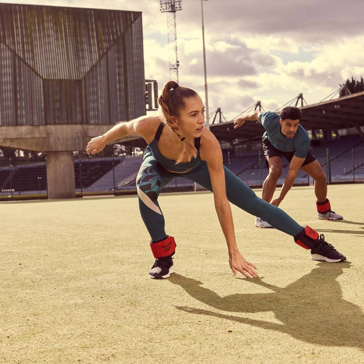 Reebok Ankelvægte Flexlock (2 stk) - 1kg, billede 2 hos ActiveNordic