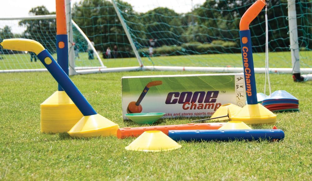 ConeChamp Keglesæt (Inkl. 30 Kegler) Gul – Håndbold, billede 3 hos ActiveNordic
