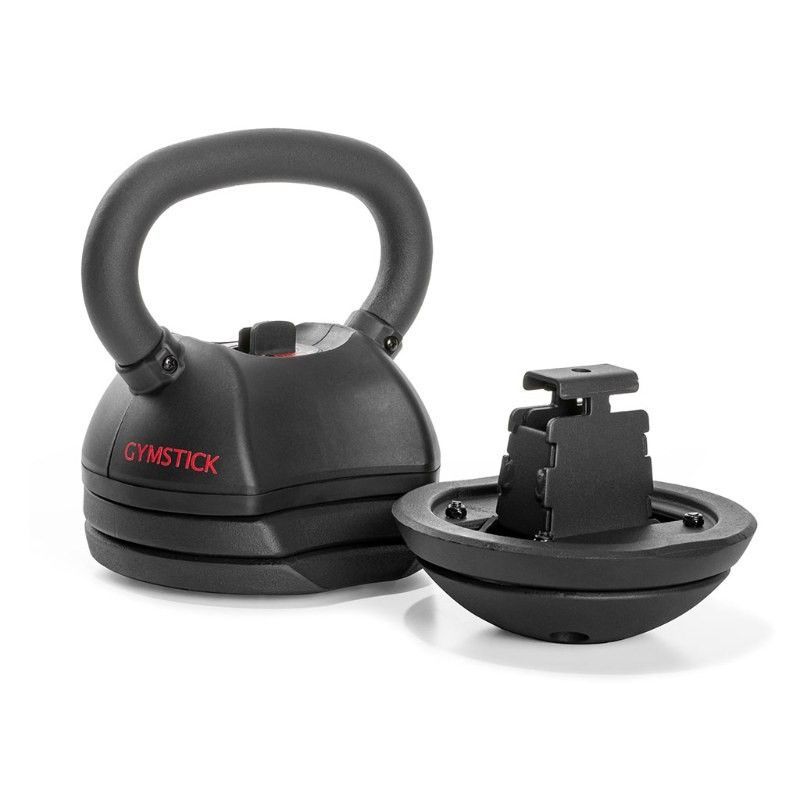 Gymstick Quick-Lock Justerbar Kettlebell 13,5kg, billede 5 hos ActiveNordic